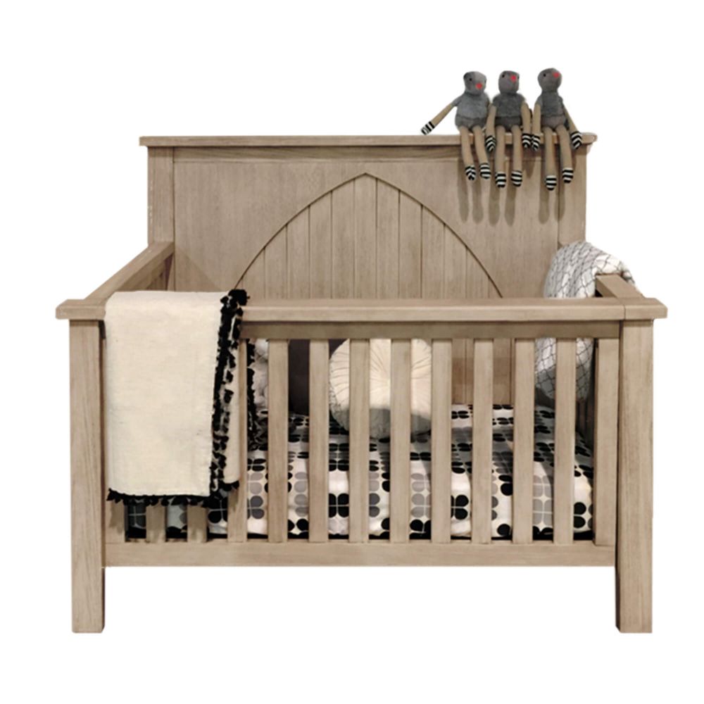 Shop the trend-setting farmhouse style crib from the RELIC collection by Milk Street Baby.