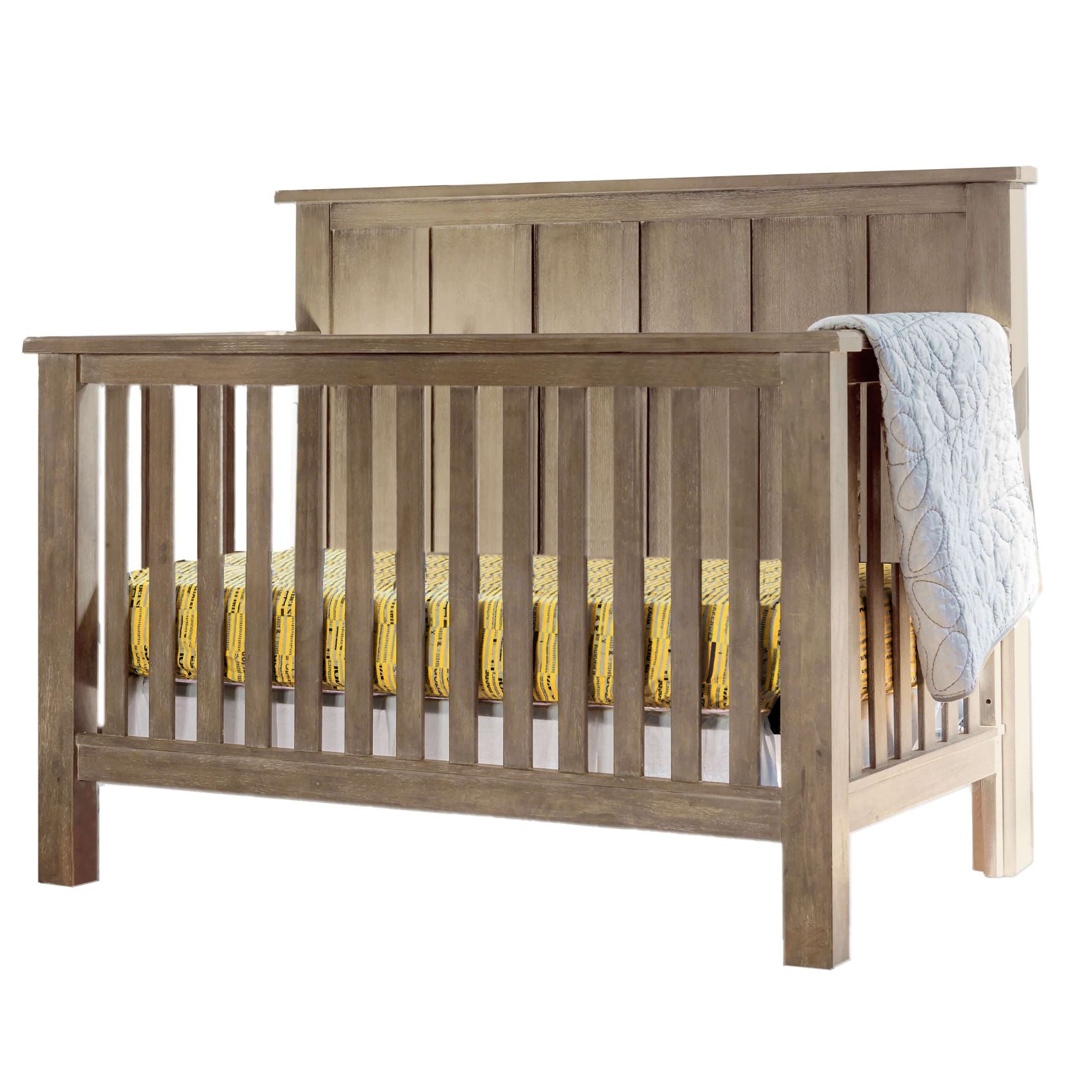 Shop the trend-setting rustic crib from the RELIC collection by Milk Street Baby.