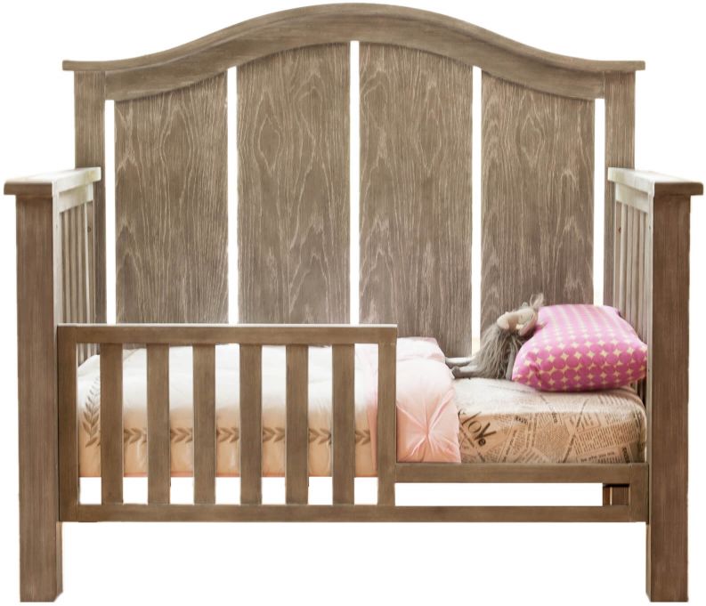 Shop the trend-setting rustic toddler bed from the RELIC collection by Milk Street Baby.