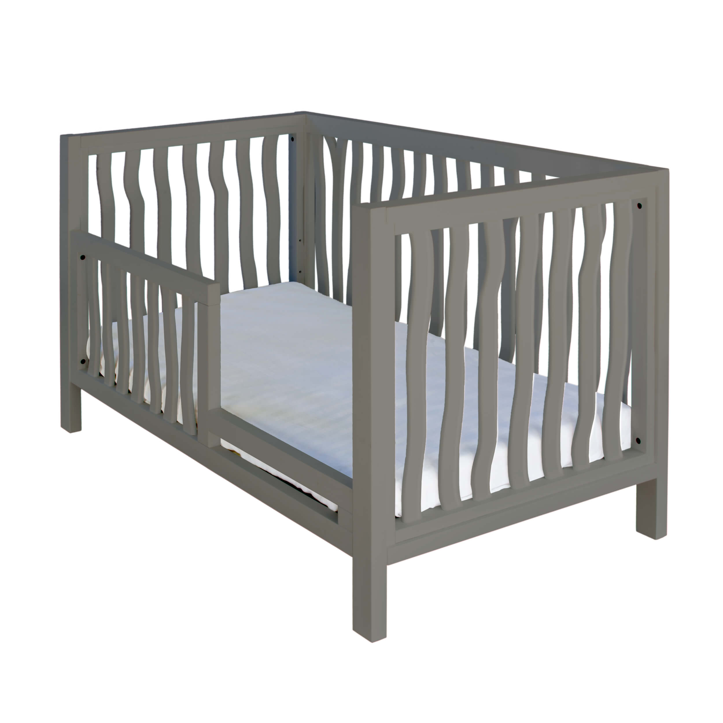 Shop the trend-setting boho toddler bed from the BRANCH collection by Milk Street Baby.
