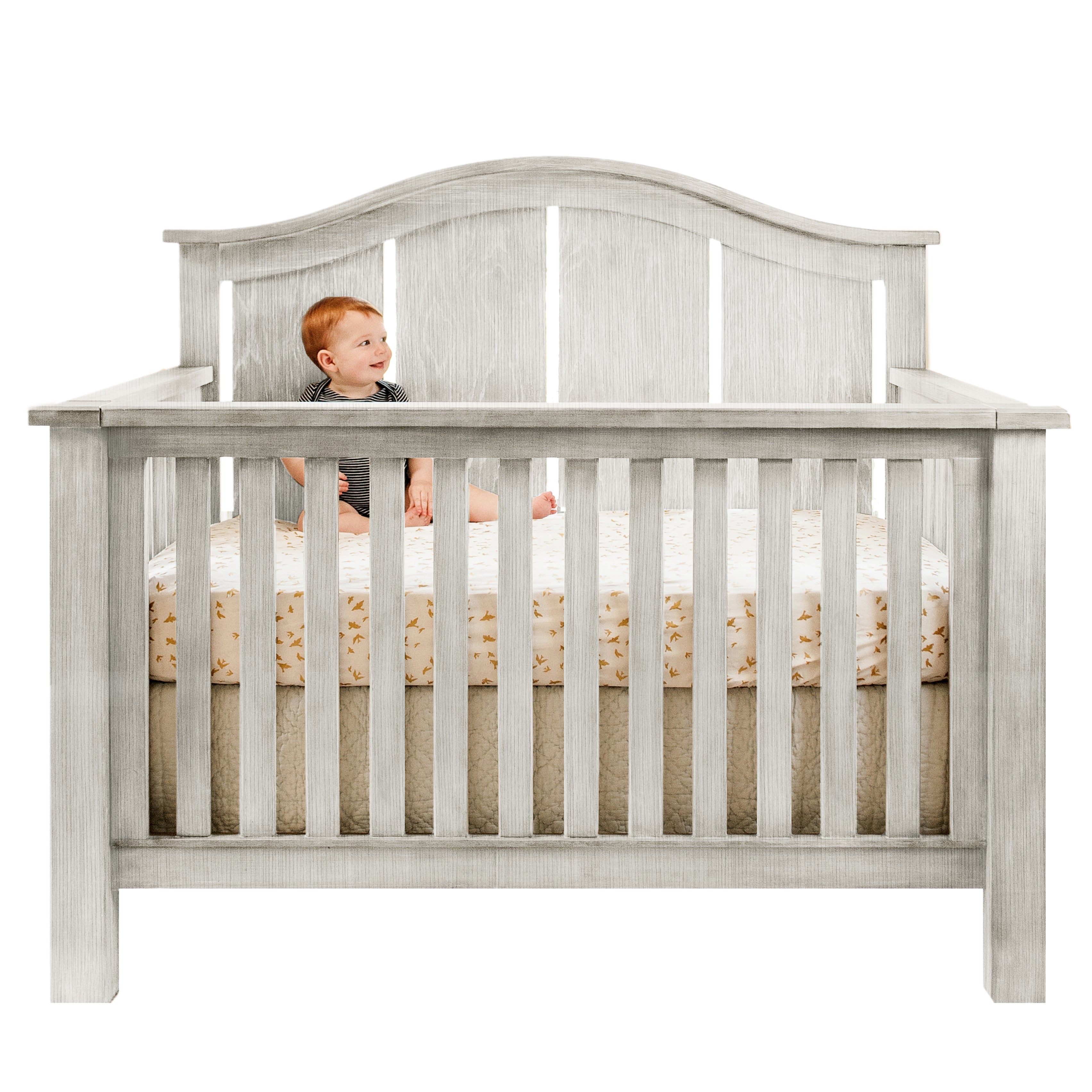Shop the trend-setting rustic farmhouse crib from the RELIC collection by Milk Street Baby.