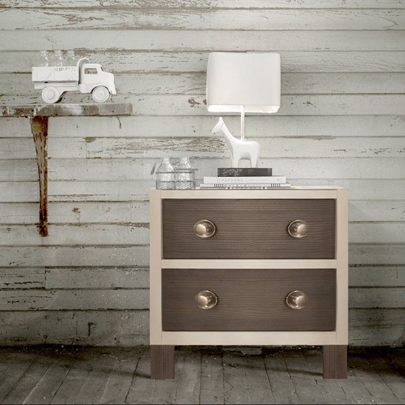 Shop the trend-setting mid century bedside table from the TRUE collection by Milk Street Baby.