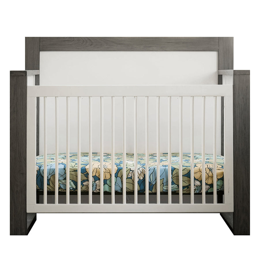 Shop the trend-setting mid century modern crib from the TRUE collection by Milk Street Baby.