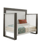 Shop the mid century toddler bed conversion kit from the TRUE collection by Milk Street Baby.
