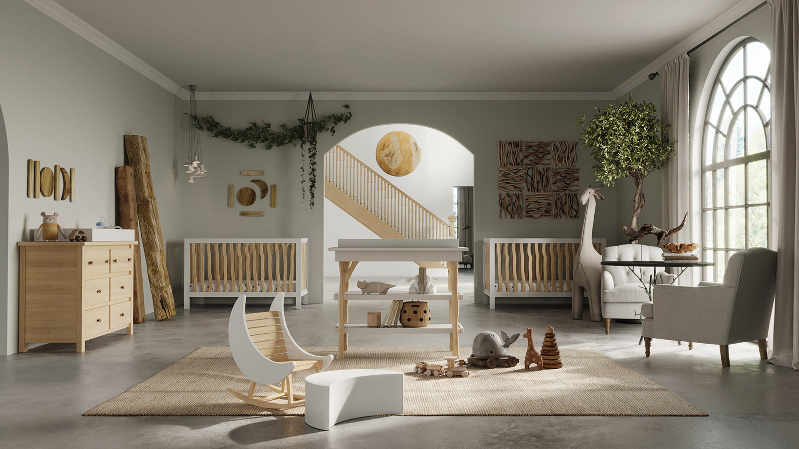 Nursery Furniture - Cots, Room Sets and Highchairs