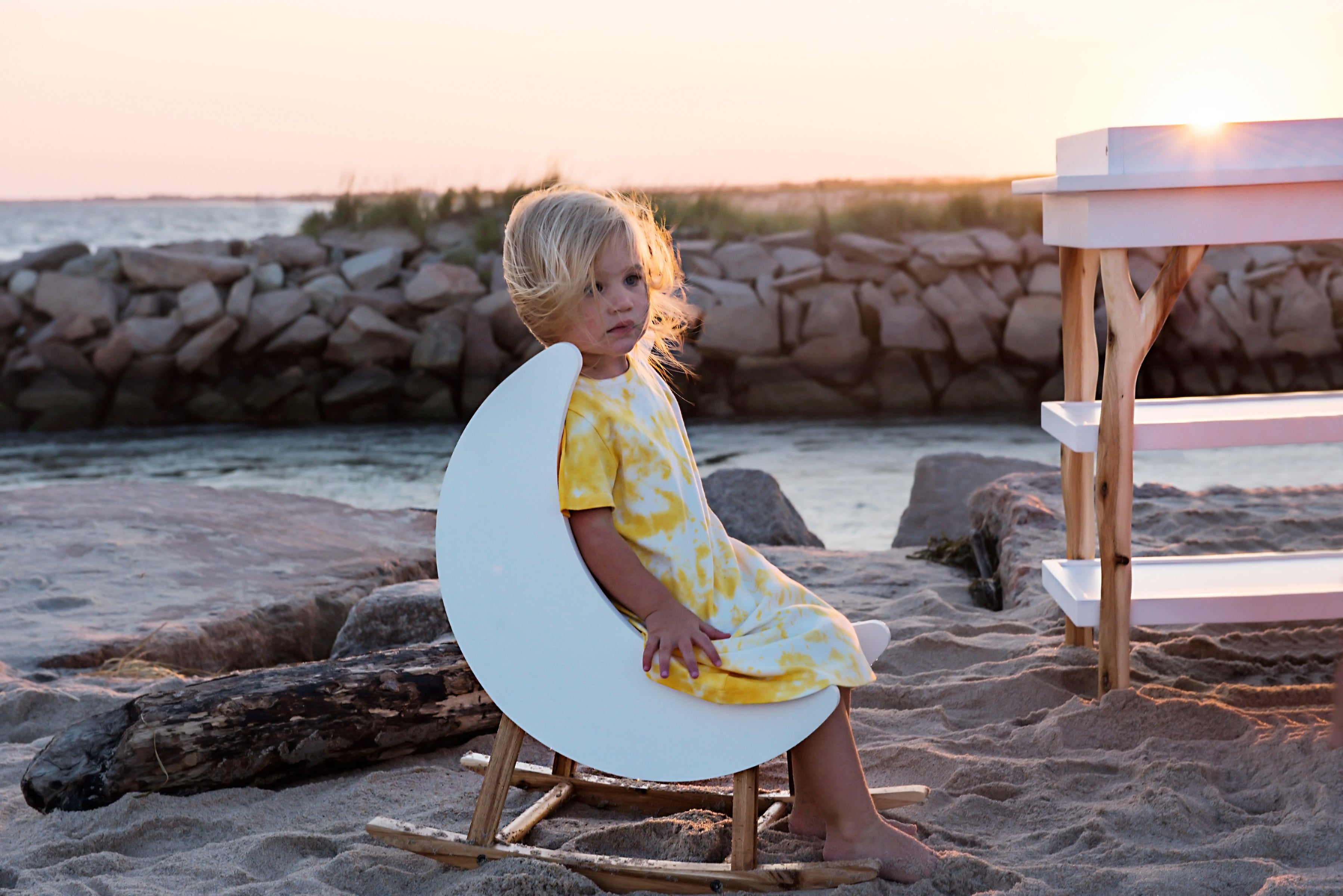 Milk Street Baby Crescent Moon Rocker