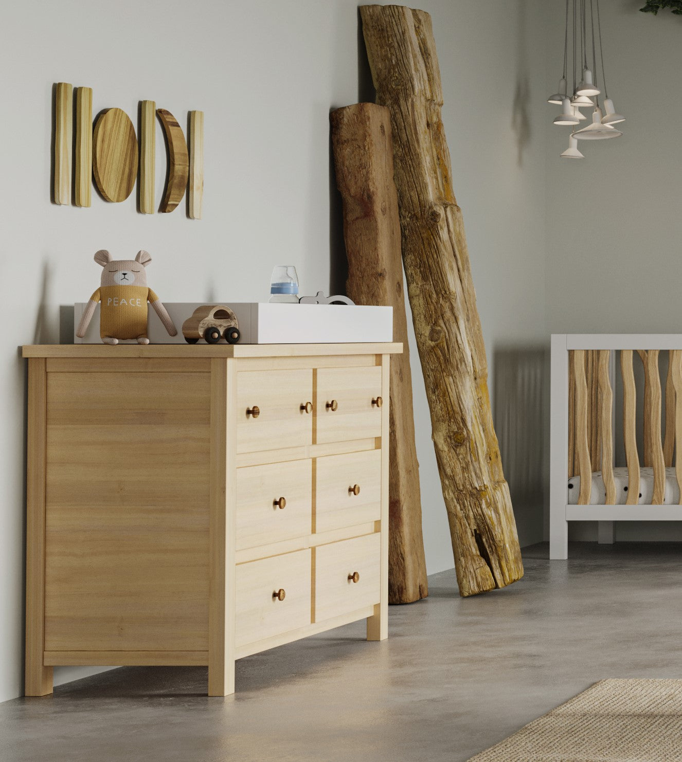 Milk Street Baby Branch Double Dresser