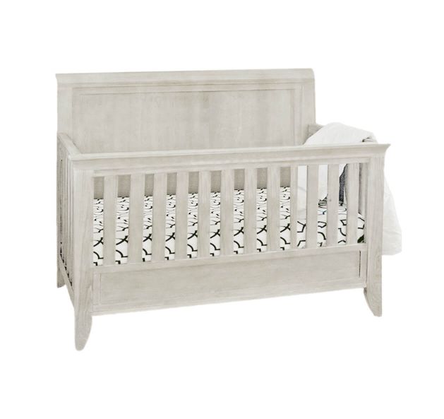 Milk Street Baby Cameo Sleigh 4-in-1 Convertible Crib