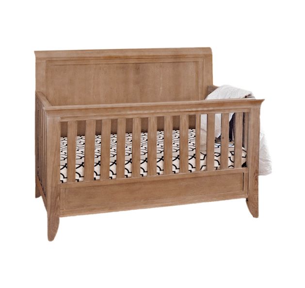 Milk Street Baby Cameo Sleigh 4-in-1 Convertible Crib