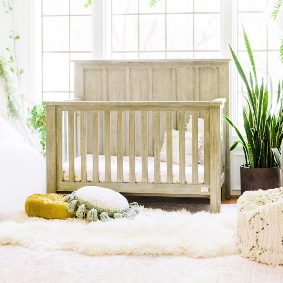Shop the trend-setting rustic crib from the RELIC collection by Milk Street Baby. 