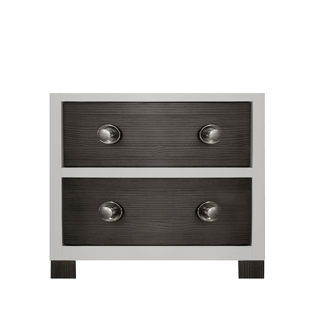 nanna樣 2つのセット Mid Century Bedside Table | 2 Drawers | TRUE Collection